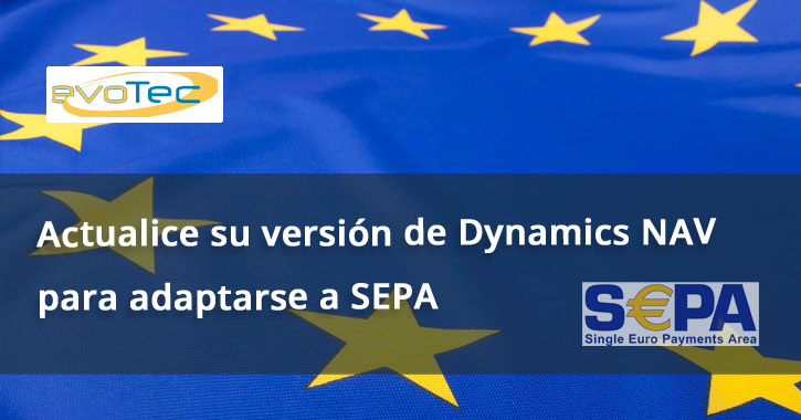 Actualice su versión de Dynamics NAV para adaptarse a SEPA