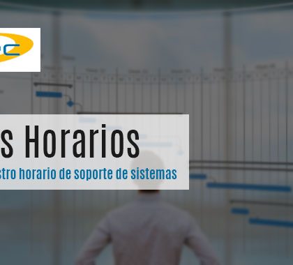 Mejoramos nuestro horario de soporte de sistemas