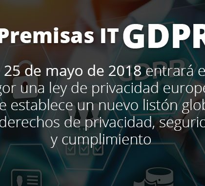 Premisas IT GDPR