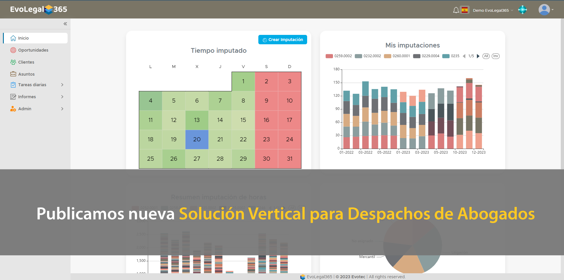 Publicamos nueva solución vertical para Despachos de Abogados