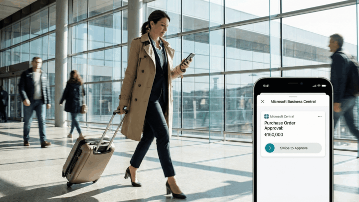 Movilidad Ejecutiva y ERP: El impacto de Business Central en la gestión de la pyme en 2026